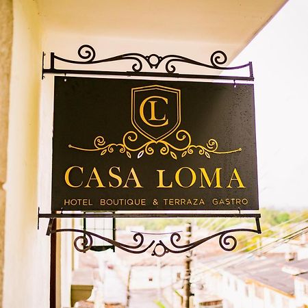 Casa Loma Hotel Boutique & Terraza Gastro Popayan Exteriér fotografie